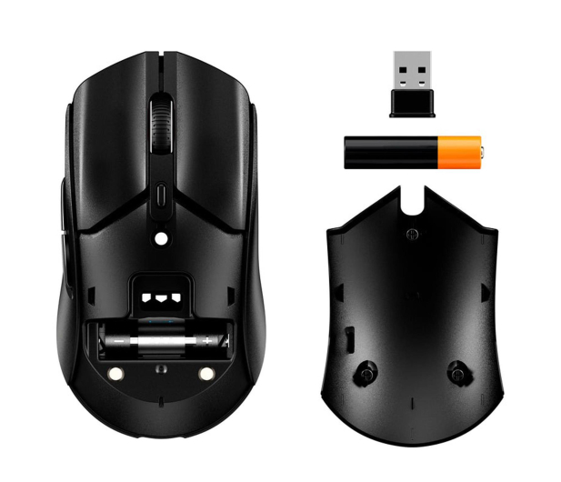 HYPERX Pulsefire Haste 2 Core Wireless Black 8R2E6AA - 1311369 - zdjęcie 5
